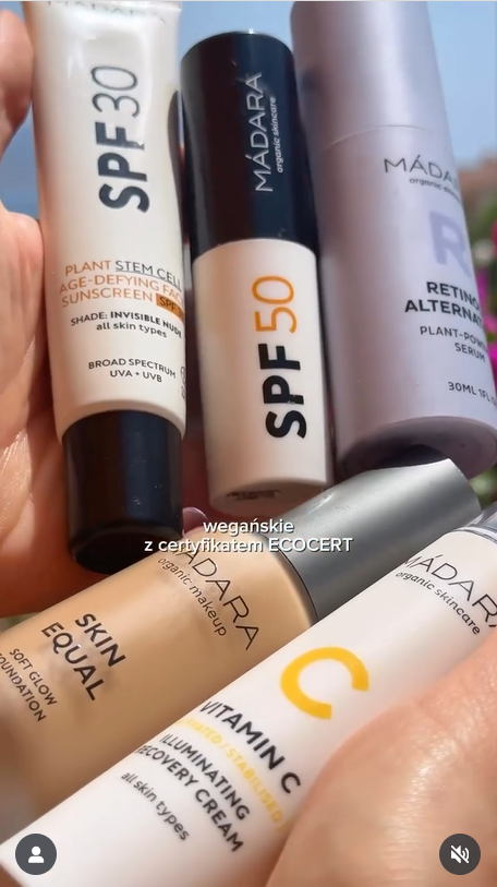 MÁDARA Cosmetics Polish creator campaign — example 6