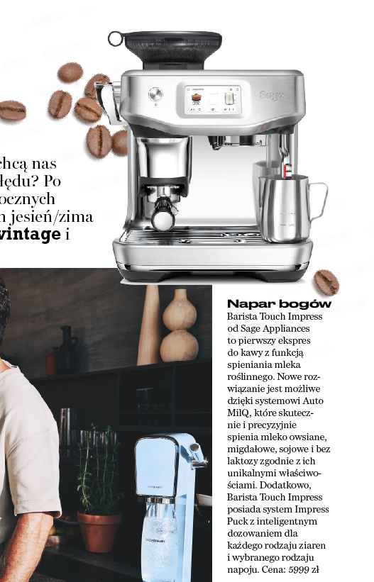 VivaMan editorial coverage of Sage Barista Touch Impress